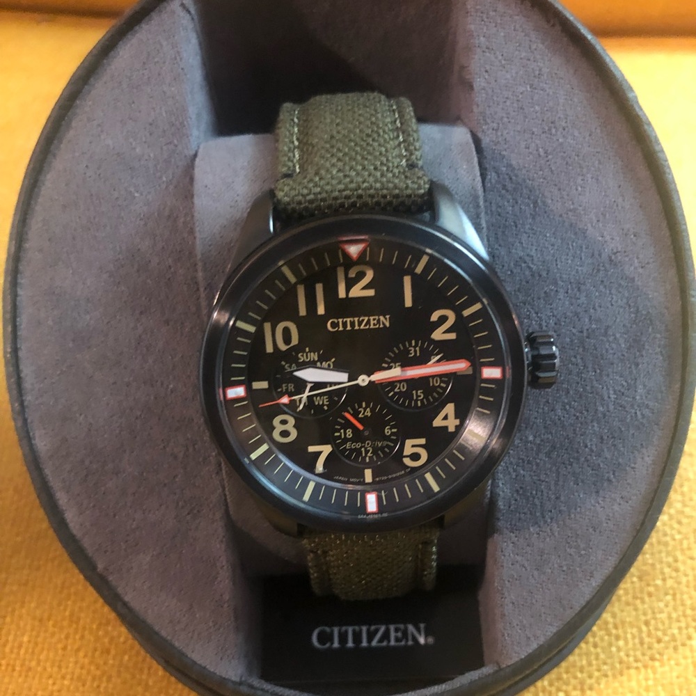 Men’s Citizen military style watch